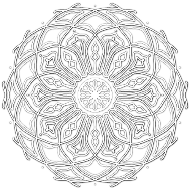Mandalas of Transformation — sacred geometry pattern